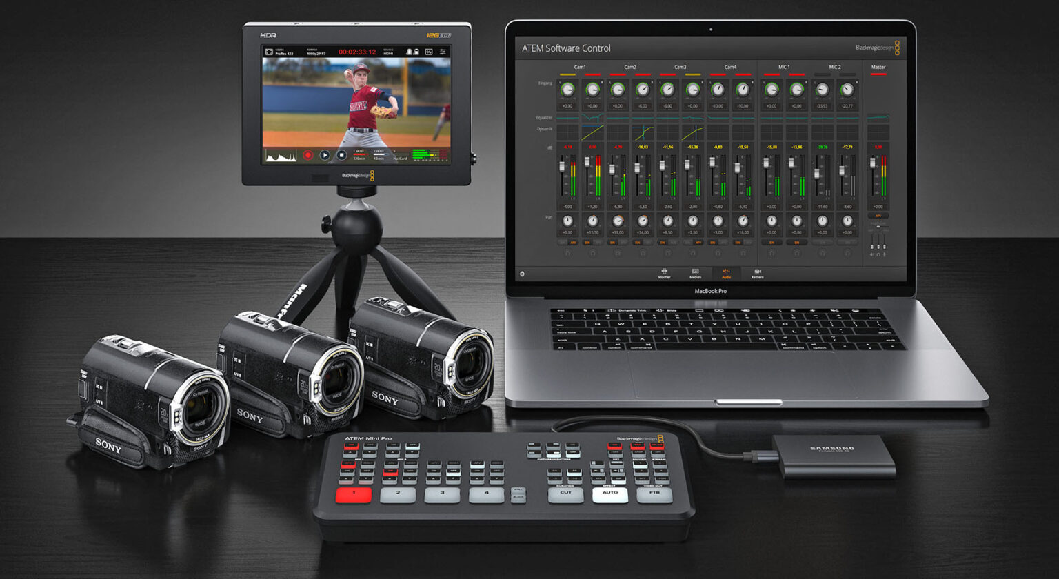 blackmagic atem mini pro